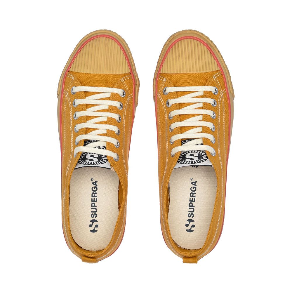 Superga 289 Yellow Low Top Sneakers - Men's Sneakers USA | US1526450